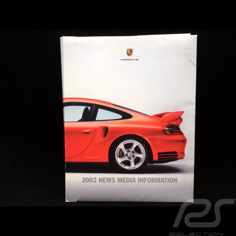 Pressemappe Porsche Porsche Baureihe 2002 Canada / USA Sprache Englisch