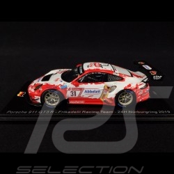 Porsche 911 GT3 R typ 991 n° 31 Frikadelli Racing Team 24h Nürburgring 2019 1/43 Spark SG549