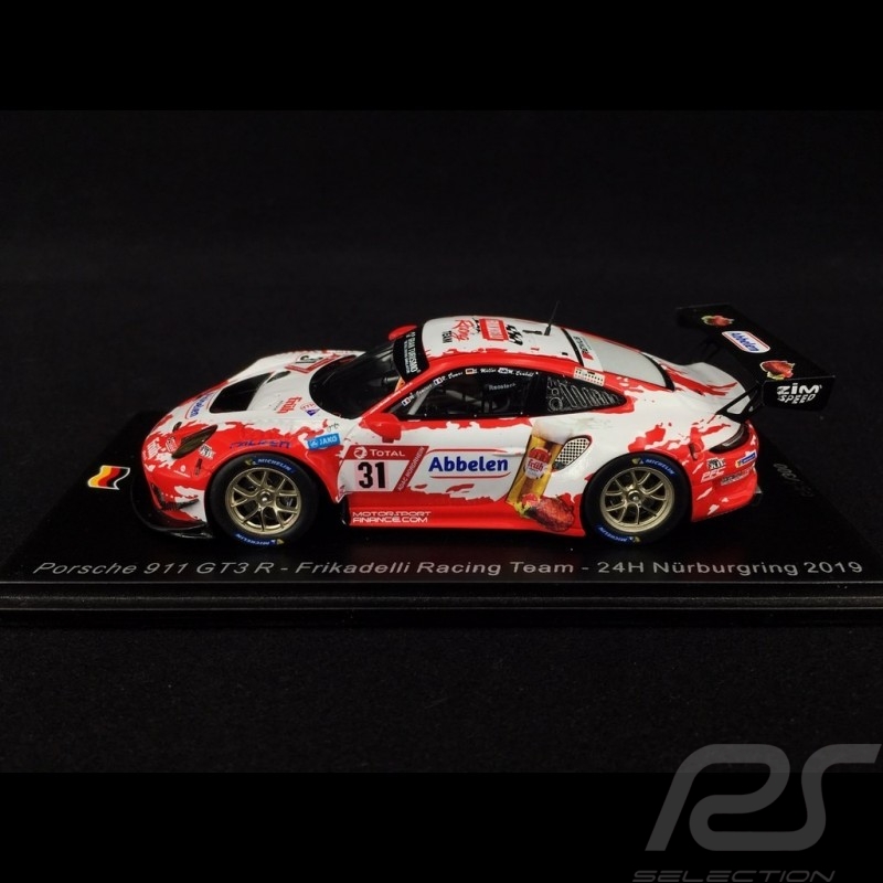 Porsche 911 GT3 R typ 991 n° 31 Frikadelli Racing Team 24h Nürburgring 2019 1/43 Spark SG549