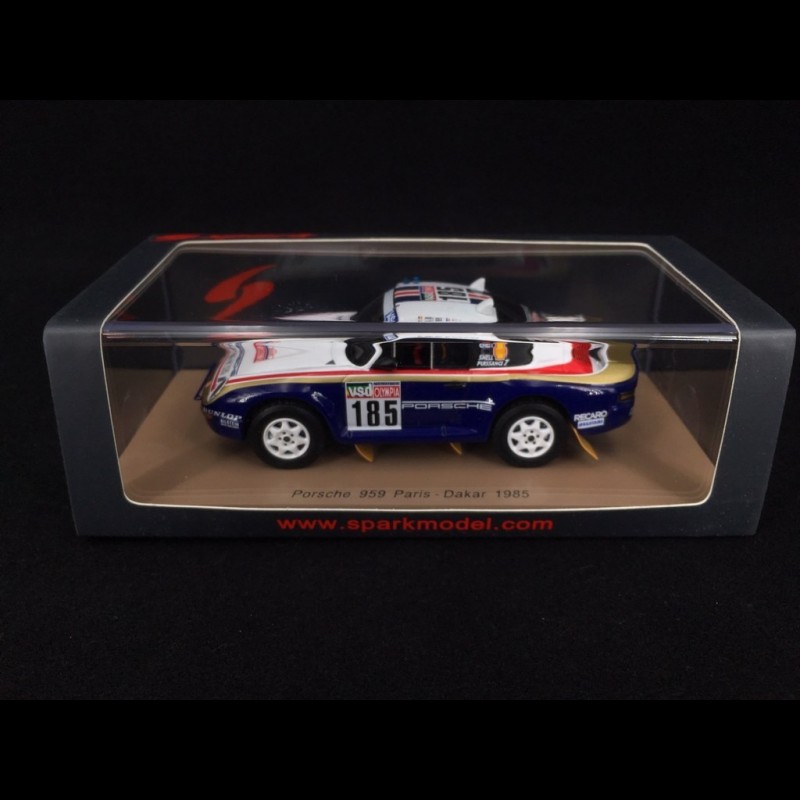 1/43 Porsche 959 #185 Pari-Dakar J.イクス Porsche 959 n° 185 Paris - Dakar 1985 with Rothmans decals 1/43