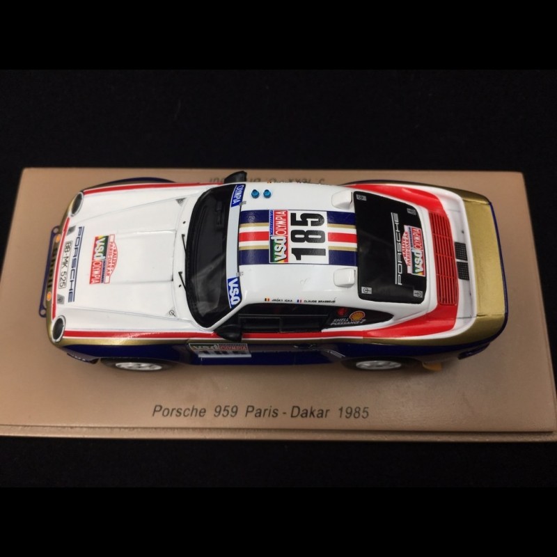 Porsche 959 n° 185 Paris - Dakar 1985 with Rothmans decals 1/43