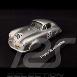 Porsche 356 Coupé n° 46 light alloy Le Mans 1951 1/43 Dingler Models 015590
