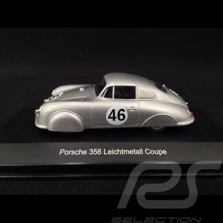 Porsche 356 Coupé n° 46 light alloy Le Mans 1951 1/43 Dingler Models 015590