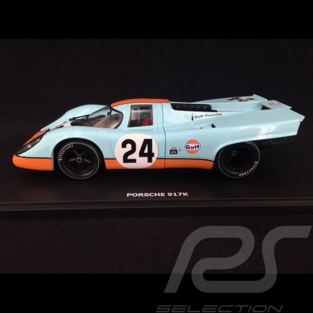 Porsche 917 K Vainqueur winner sieger 1000km Spa 1970  N° 24 JWA Gulf 1/18 CMR CMR131-24
