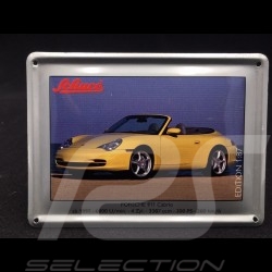 Porsche 911 Carrera Cabriolet typ 996 1997 grau mit metallischer Karte 1/87 Schuco 452693200