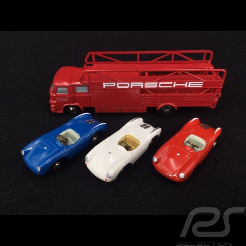 Set Porsche 550 Spyder und MAN 415 LKW 1/90 Schuco 450589600