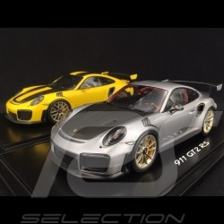 Duo Porsche 911 GT2 RS typ 991 1/18 Spark WAP0211510J WAP0211520J