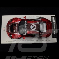 Porsche 911 GT3 R type 991 n° 912 Absolute Racing 3ème 10h Suzuka 2019 1/43 Spark SJ085