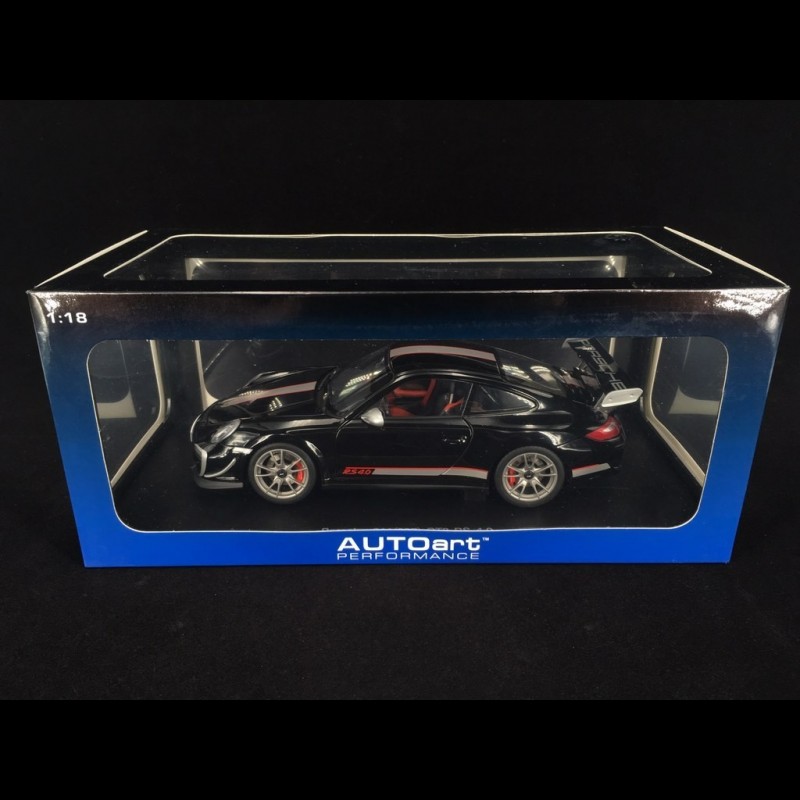 Porsche 911 GT3 RS 4.0 type 997 mark II 2012 black 1/18 Autoart 78146