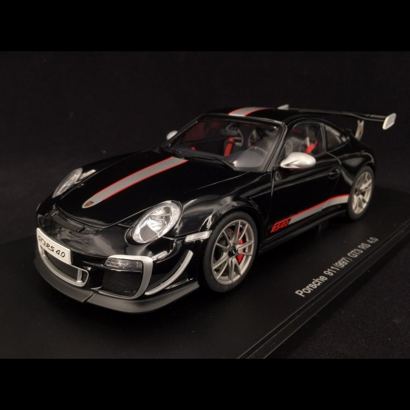 Porsche 911 GT3 RS 4.0 type 997 mark II 2012 black 1/18 Autoart 78146