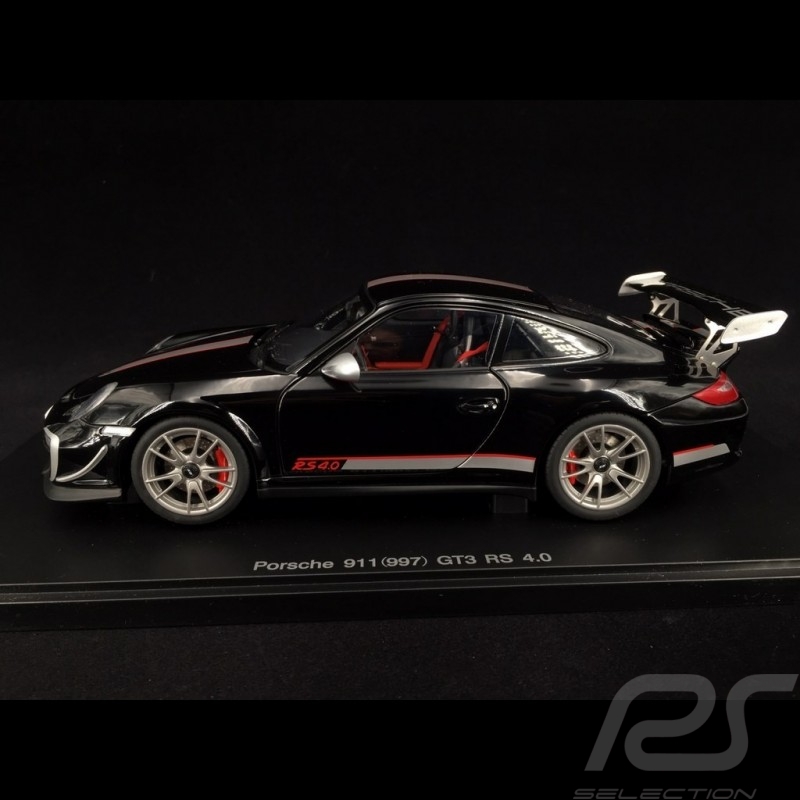 Porsche 911 GT3 RS 4.0 typ 997 mark II schwarz 1/18 Autoart 78146