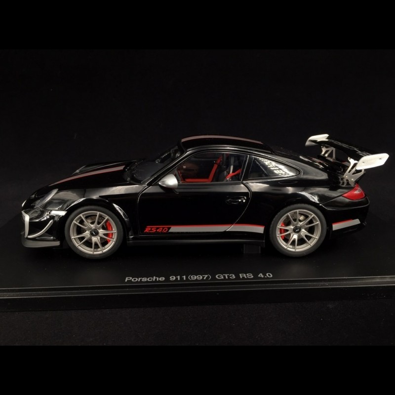 Porsche 911 GT3 RS 4.0 type 997 mark II 2012 black 1/18 Autoart 78146