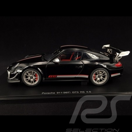 Porsche 911 GT3 RS 4.0 typ 997 mark II schwarz 1/18 Autoart 78146