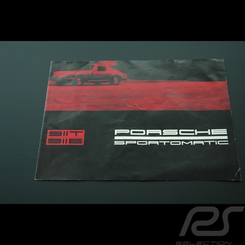Brochure PORSCHE SPORTOMATIC 911T / 911E
