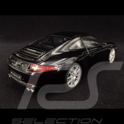 Porsche 911 Carrera S type 991 2012 noire 1/18 Welly 18047BK