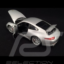 Porsche 911 Carrera S type 991 2012 silver 1/18 Welly 18047S