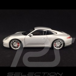 Porsche 911 Carrera S type 991 2012 silber 1/18 Welly 18047S