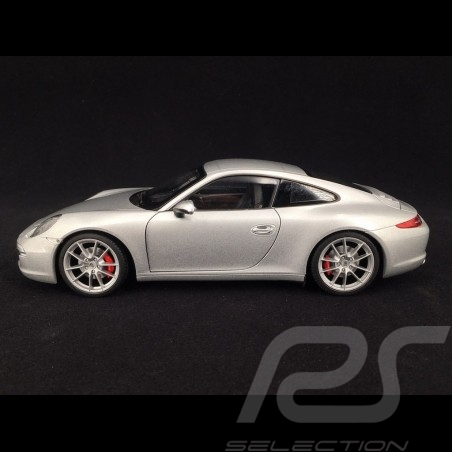 Porsche 911 Carrera S type 991 2012 silver 1/18 Welly 18047S