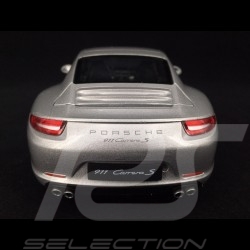 Porsche 911 Carrera S type 991 2012 silber 1/18 Welly 18047S