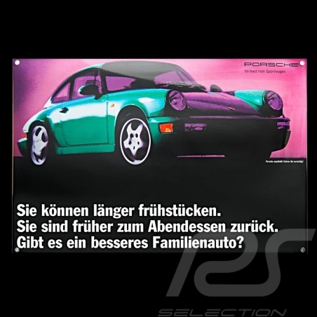 Plaque aimantée Porsche 911 Carrera RSR Martini