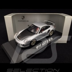 Porsche 911 typ 997 GT2 RS 2011 silbergrau 1/43 Minichamps WAP0200070B