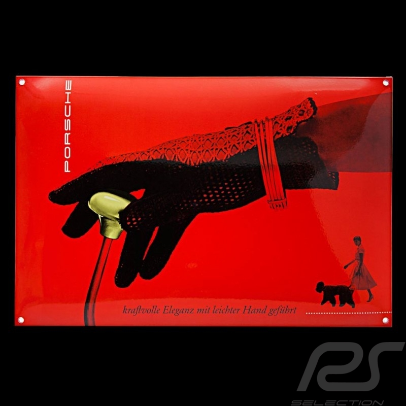 Porsche Emailleschild kraftvolle 40 x 60 cm PCG00099918
