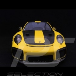 Porsche 911 GT2 RS typ 991 Weissach Package gelb / schwarz 1/18 Spark WAP0211520J