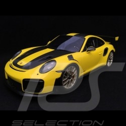 Porsche 911 GT2 RS typ 991 Weissach Package gelb / schwarz 1/18 Spark WAP0211520J