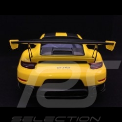 Porsche 911 GT2 RS typ 991 Weissach Package gelb / schwarz 1/18 Spark WAP0211520J