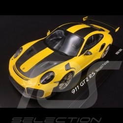 Porsche 911 GT2 RS typ 991 Weissach Package gelb / schwarz 1/18 Spark WAP0211520J