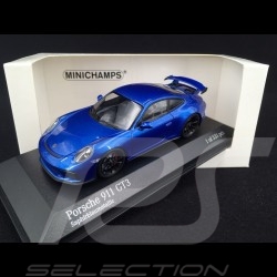 Porsche 911 GT3 type 991 2017 sapphire blue 1/43 Minichamps 413066024