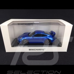 Porsche 911 GT3 type 991 2017 bleu saphir 1/43 Minichamps 413066024 sapphire blue Saphirblau