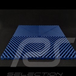 Dalle de garage Premium Bleu Marine Pantone295C Fabrication allemande - garantie 20 ans - Lot de 6 dalles de 40 x 40 cm floor ti