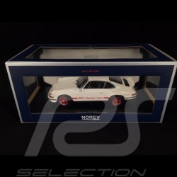 Porsche 911 Carrera RS 2.7 Touring 1973 blanche / rouge 1/18 Norev 187639
