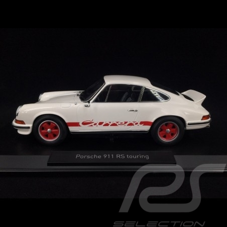 Porsche 911 Carrera RS 2.7 Touring 1973 blanche / rouge 1/18 Norev 187639