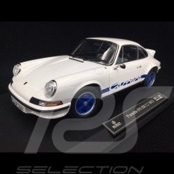 Porsche 911 2.7 Carrera RS 1973 blanche / bandes bleues exemplaire n° 8 / 200 1/18 Norev 187637