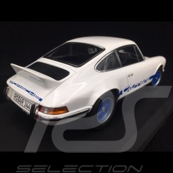 Porsche 911 2.7 Carrera RS 1973 blanche / bandes bleues exemplaire n° 8 / 200 1/18 Norev 187637