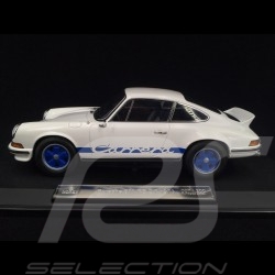 Porsche 911 2.7 Carrera RS 1973 blanche / bandes bleues exemplaire n° 8 / 200 1/18 Norev 187637