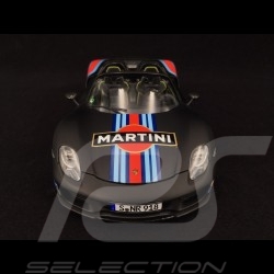 Porsche 918 Spyder 2015 n° 15 noir mat Martini racing Weissach Package Record Nürburgring 2013 1/18 Minichamps 110062445