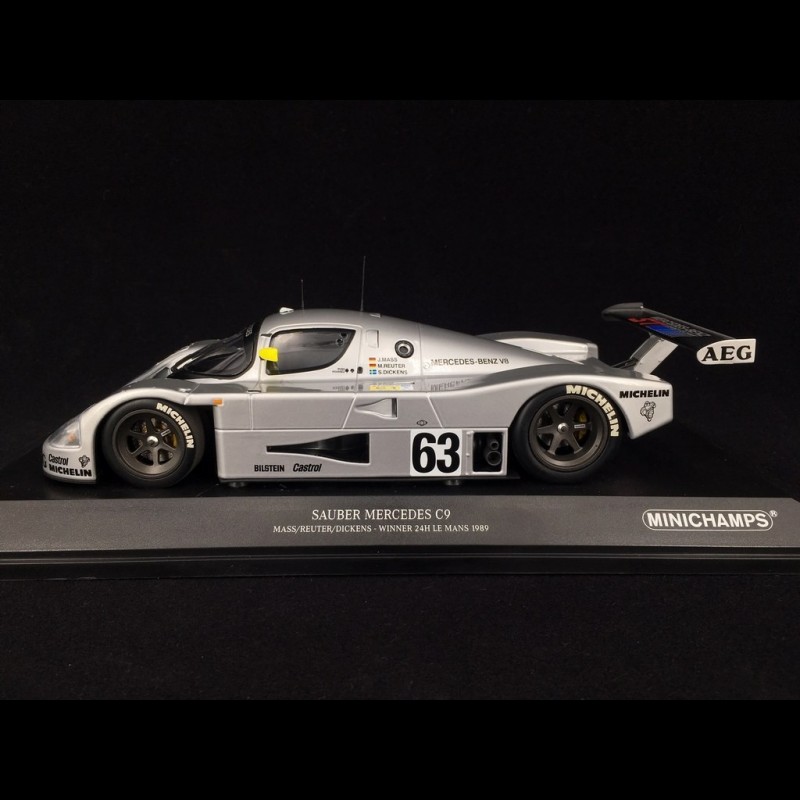 Sauber Mercedes C9 n° 63 Winner Le Mans 1989 1/18 Minichamps 155893563