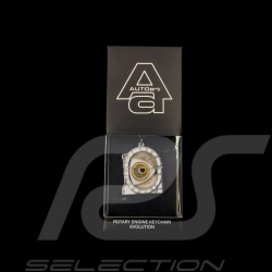 Rotary engine Keychain Silver / Gold Autoart 40573