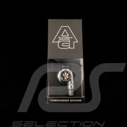 Rotationsmotor Schlüsselanhhänger Silber / Gold Autoart 40573