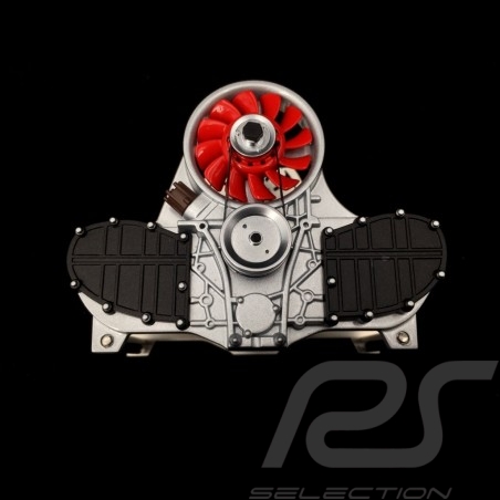 Briefhalter Porsche Flat 6 Motor Rot Autoart 45577