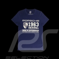 T-shirt Porsche Classic 1963 bleu Porsche WAP933M0SR - homme