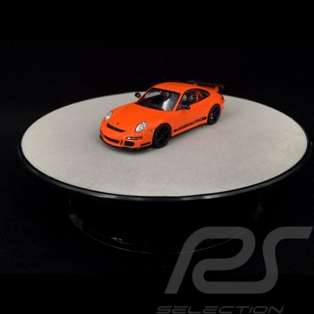 Rotary Display Turntable Stand 20 cm for 1/43 and 1/24 models Silver Premium quality  Autoart 98018