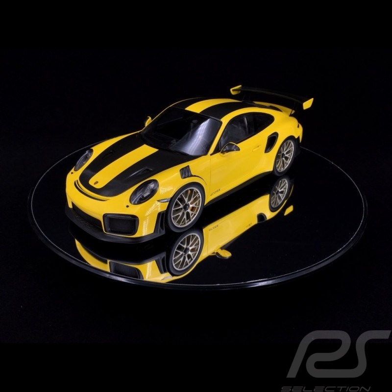 Plateau de présentation rotatif 31 cm pour modèles 1/18 Miroir Qualité premium Autoart 98013