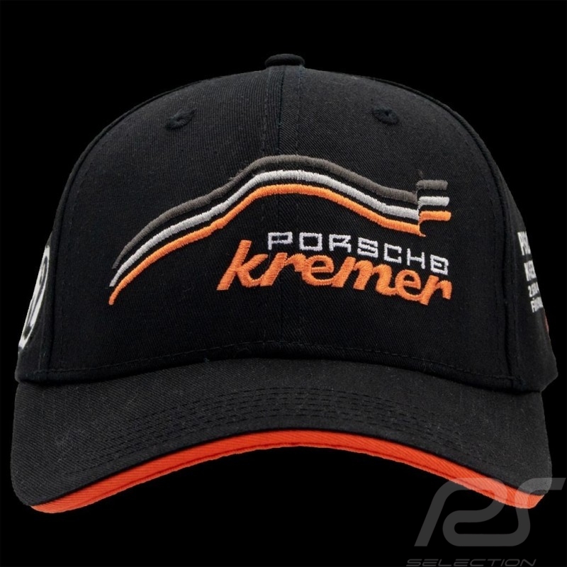 Kremer Racing Porsche 935 K4 #52 Jagermeister Cap Black/Orange OSA Free UK Ship 