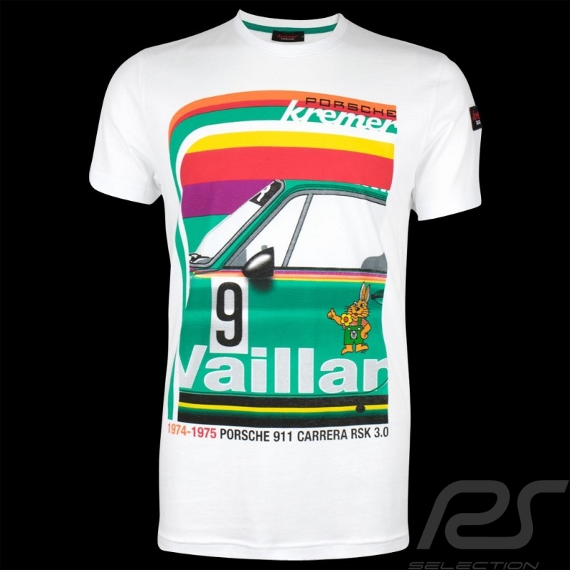 T-shirt Porsche Kremer Racing Porsche 911 Carrera n° 9 Blanc - homme