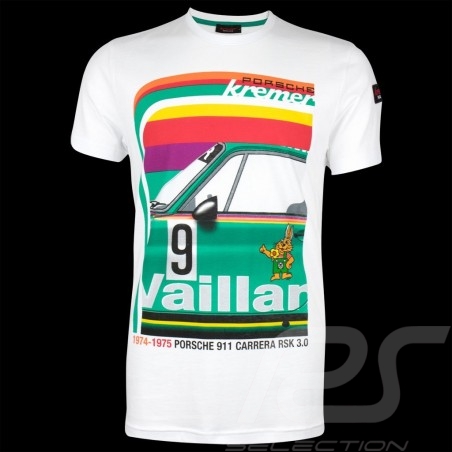 T-shirt Porsche Kremer Racing Porsche 911 Carrera n° 9 Blanc - homme
