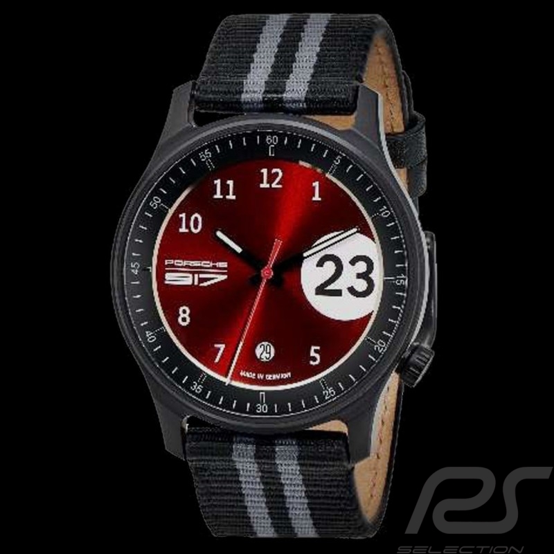 Porsche Uhr 917 Salzburg n° 23 Pure Watch Silber gehäuse WAP0700030M17